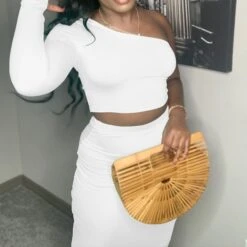 Women's Dress Set Two Piece Dress Skirt Set Long Dress Maxi Dress Black White Pink Long Sleeve Pure Color Cold Shoulder Summer Spring One Shoulder Stylish Winter Dress Fall Dress 2023 S M L 17 Women's Dress Set Two Piece Dress Skirt Set Long Dress Maxi Dress Black White Pink Long Sleeve Pure Color Cold Shoulder Summer Spring One Shoulder Stylish Winter Dress Fall Dress 2023 S M L -Cheap Plus Fit Dress Store ndoirr1640164793224