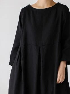 Women's Casual Dress Cotton Linen Dress Swing Dress Maxi Long Dress Linen / Cotton Blend Casual Daily Casual Outdoor Daily Vacation Crew Neck Pocket Long Sleeve Summer Spring Fall 2023 Loose Fit 31 Women's Casual Dress Cotton Linen Dress Swing Dress Maxi Long Dress Linen / Cotton Blend Casual Daily Casual Outdoor Daily Vacation Crew Neck Pocket Long Sleeve Summer Spring Fall 2023 Loose Fit -Cheap Plus Fit Dress Store nimlnf1689933266215