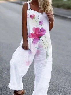 Women's Jumpsuits Utility Casual Summer Solid Color Square Neck Holiday Xmas Traveling Christmas Regular Fit Sleeveless S M L Fall Back To School 25 Women's Jumpsuits Utility Casual Summer Solid Color Square Neck Holiday Xmas Traveling Christmas Regular Fit Sleeveless S M L Fall Back To School -Cheap Plus Fit Dress Store nqvgjv1682216100124