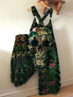 Women‘s Jumpsuits Pink Casual Fall Winter NewStrappy Creative Printing One-Piece -Cheap Plus Fit Dress Store nuahgu1682873070553