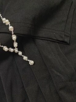 Black Jumpsuit For Women Overlay Print Solid Color Off Shoulder Wedding Elegant Party Straight Regular Fit Short Sleeve Black S M L Summer Fall 9 Black Jumpsuit For Women Overlay Print Solid Color Off Shoulder Wedding Elegant Party Straight Regular Fit Short Sleeve Black S M L Summer Fall -Cheap Plus Fit Dress Store nyueqp1697002447987