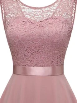 Women‘s Plus Size Curve Black Dress Easter Dress Lace Sleeveless Party Dress Solid Color Crew Neck Spring Fall Prom Dress Maxi Dress Party Club Dress Dress -Cheap Plus Fit Dress Store nyymoz1650968944408