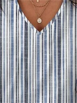 Women's T Shirt Tee Yellow Light Green Blue Striped Print Long Sleeve Daily Weekend Basic V Neck Regular Fit Painting Fall & Winter 10 Women's T Shirt Tee Yellow Light Green Blue Striped Print Long Sleeve Daily Weekend Basic V Neck Regular Fit Painting Fall & Winter -Cheap Plus Fit Dress Store oaqlvm1688638542538