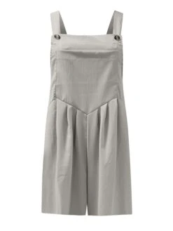 Jumpsuits For Women Summer Overall Bib Pocket Solid Color Square Neck Basic Daily Vacation Regular Fit Sleeveless Black Yellow Pink S M L 30 Jumpsuits For Women Summer Overall Bib Pocket Solid Color Square Neck Basic Daily Vacation Regular Fit Sleeveless Black Yellow Pink S M L -Cheap Plus Fit Dress Store ogfggh1680602601669