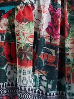 Women's Casual Dress Cotton Linen Dress Swing Dress Midi Dress Linen / Cotton Blend Fashion Classic Outdoor Daily Holiday V Neck Ruched Ruffle 3/4 Length Sleeve Fall Winter Autumn 2023 Loose Fit Blue 26 Women's Casual Dress Cotton Linen Dress Swing Dress Midi Dress Linen / Cotton Blend Fashion Classic Outdoor Daily Holiday V Neck Ruched Ruffle 3/4 Length Sleeve Fall Winter Autumn 2023 Loose Fit Blue -Cheap Plus Fit Dress Store omomny1693553173746