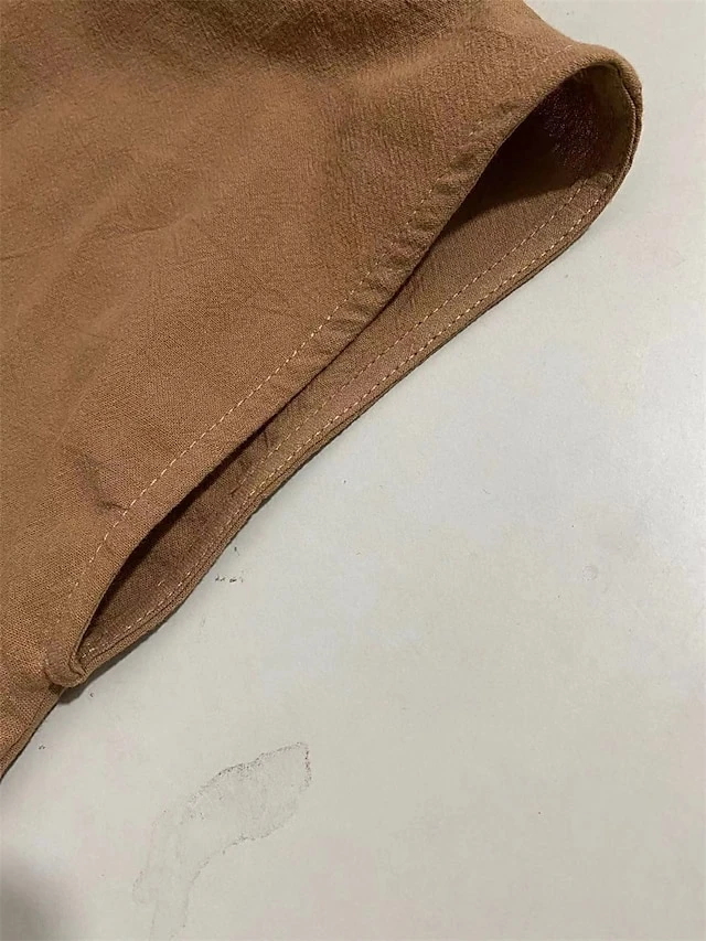 Women's Casual Dress Cotton Dress Midi Dress Cotton Basic Classic Outdoor Daily Vacation Crew Neck Ruched 3/4 Length Sleeve Fall Winter Autumn 2023 Loose Fit ArmyGreen Black White Plain S M L XL 2XL 2 Women's Casual Dress Cotton Dress Midi Dress Cotton Basic Classic Outdoor Daily Vacation Crew Neck Ruched 3/4 Length Sleeve Fall Winter Autumn 2023 Loose Fit ArmyGreen Black White Plain S M L XL 2XL - Image 2