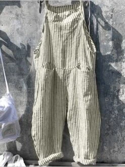 Women's Overall Solid Color Ordinary Dailywear Going Out Straight Loose Fit Strap Yellow Red Blue S M L Fall 10 Women's Overall Solid Color Ordinary Dailywear Going Out Straight Loose Fit Strap Yellow Red Blue S M L Fall -Cheap Plus Fit Dress Store oxerio1697771310407