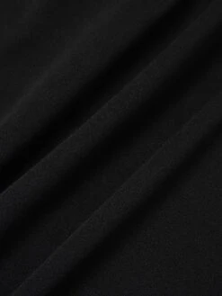 Women Party Jumpsuit Cut Out Solid Color Cold Shoulder Business Wedding Party Straight Regular Fit Short Sleeve Black S M L Spring Summer -Cheap Plus Fit Dress Store paoetb1667790190373