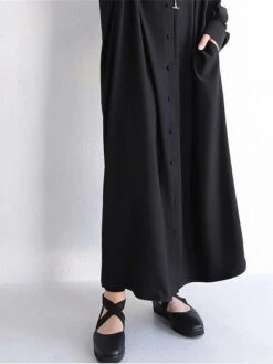 Women's Casual Dress Cotton Linen Dress Abaya Maxi Long Dress Linen / Cotton Blend Basic Classic Outdoor Daily Vacation Crew Neck Button Long Sleeve Spring Fall Winter 2023 Loose Fit Black Apricot 23 Women's Casual Dress Cotton Linen Dress Abaya Maxi Long Dress Linen / Cotton Blend Basic Classic Outdoor Daily Vacation Crew Neck Button Long Sleeve Spring Fall Winter 2023 Loose Fit Black Apricot -Cheap Plus Fit Dress Store pcixem1692341115049
