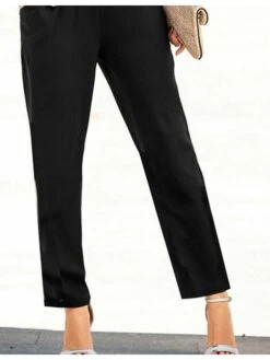 Women's Jumpsuit Solid Color Cold Shoulder Business Office Work Straight Regular Fit Long Sleeve Black S M L Winter -Cheap Plus Fit Dress Store phwlhp1662027728379