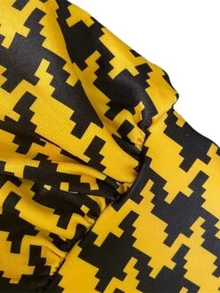 Women's Jumpsuit High Waist Print Print V Neck Streetwear Office Work Regular Fit Long Sleeve Yellow Red S M L Fall -Cheap Plus Fit Dress Store pjnrax1695792157238