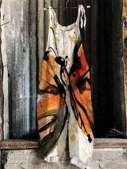 Jumpsuits For Women Print Animal Trug Life Square Neck Casual Daily Holiday Regular Fit Sleeveless Blue Purple Yellow S M L Spring Summer Fall 7 Jumpsuits For Women Print Animal Trug Life Square Neck Casual Daily Holiday Regular Fit Sleeveless Blue Purple Yellow S M L Spring Summer Fall -Cheap Plus Fit Dress Store pufzht1655979045694