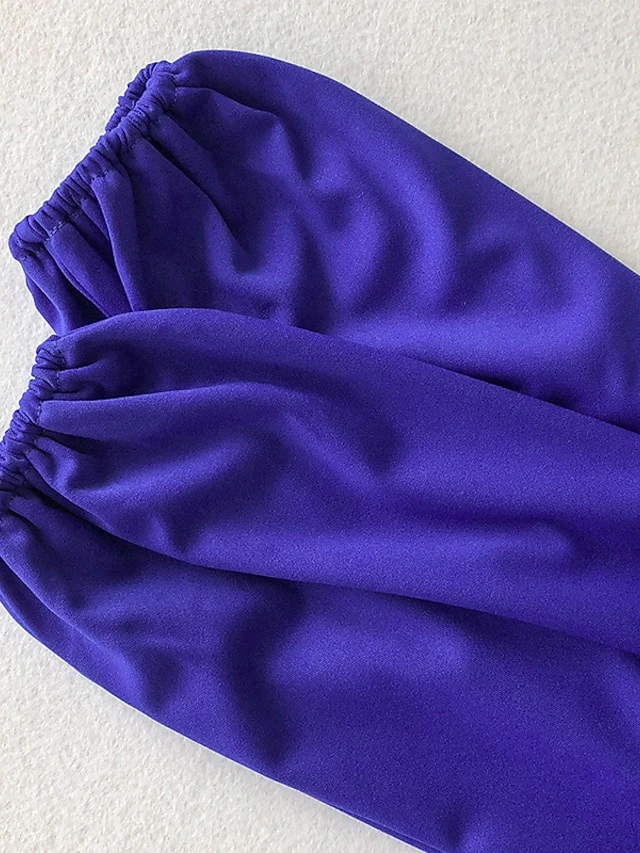 Women's Jumpsuit Belted Button Front Solid Color Shirt Collar Business Daily Office Straight Regular Fit Long Sleeve Green Black Wine S M L Fall 14 Women's Jumpsuit Belted Button Front Solid Color Shirt Collar Business Daily Office Straight Regular Fit Long Sleeve Green Black Wine S M L Fall - Image 14