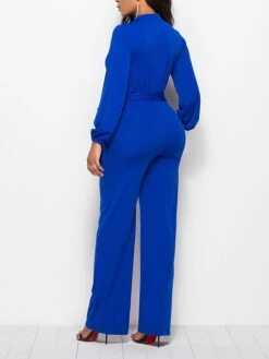 Women's Jumpsuit Lace Up Pocket Solid Color Stand Collar Streetwear Xmas Street Christmas Daily Regular Fit Long Sleeve Black Wine Red S M L Fall 29 Women's Jumpsuit Lace Up Pocket Solid Color Stand Collar Streetwear Xmas Street Christmas Daily Regular Fit Long Sleeve Black Wine Red S M L Fall -Cheap Plus Fit Dress Store qvuyxo1692616045093