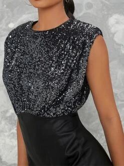 Women's Romper Backless High Waist Solid Color Round Neck Streetwear Street Cocktail Party Regular Fit Sleeveless Black S M L Fall 8 Women's Romper Backless High Waist Solid Color Round Neck Streetwear Street Cocktail Party Regular Fit Sleeveless Black S M L Fall -Cheap Plus Fit Dress Store qwpyje1697522052777