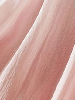 Women's Casual Dress Cotton Linen Dress Swing Dress Midi Dress Polyester Fashion Casual Outdoor Daily Vacation Crew Neck Pocket Print Half Sleeve Spring Fall Autumn 2023 Loose Fit Pink Blue Brown -Cheap Plus Fit Dress Store qxietp1694418845905