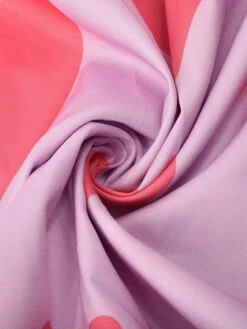 Women's Plus Size Curve Casual Dress Swing Dress Leopard Maxi Long Dress Long Sleeve High Split Shirt Collar Fashion Holiday Light Pink Pink Summer Spring L XL XXL 3XL -Cheap Plus Fit Dress Store rbhwgz1679652119478