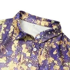 Jumpsuits For Women Summer Dressy Lace Up Floral Shirt Collar Elegant Daily Vacation Straight Regular Fit Short Sleeve Blue S M L Spring -Cheap Plus Fit Dress Store rbtazt1656993274360