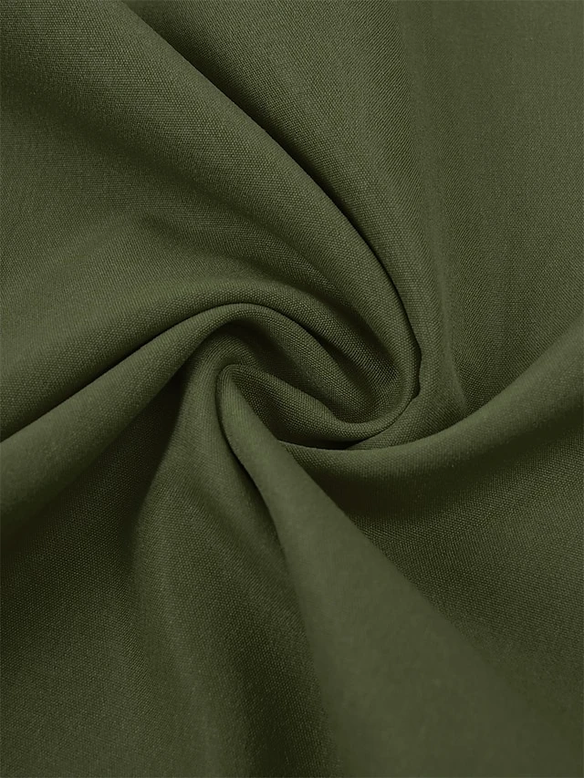 Women's Shirt Dress Casual Dress Mini Dress Outdoor Daily Date Polyester Fashion Modern V Neck Ruched Button Long Sleeve Fall Winter 2023 Loose Fit ArmyGreen Orange Apricot Pure Color S M L XL 18 Women's Shirt Dress Casual Dress Mini Dress Outdoor Daily Date Polyester Fashion Modern V Neck Ruched Button Long Sleeve Fall Winter 2023 Loose Fit ArmyGreen Orange Apricot Pure Color S M L XL - Image 18