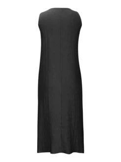 Women's Cotton Linen Dress Shift Dress White Dress Midi Dress Linen / Cotton Blend Daily Daily Crew Neck Splice Basic Sleeveless Summer 2023 Loose Fit Black White Pink Plain S M L XL 2XL 12 Women's Cotton Linen Dress Shift Dress White Dress Midi Dress Linen / Cotton Blend Daily Daily Crew Neck Splice Basic Sleeveless Summer 2023 Loose Fit Black White Pink Plain S M L XL 2XL -Cheap Plus Fit Dress Store rdngqs1685949897935