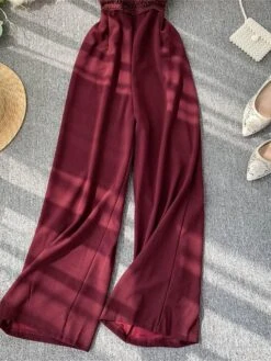 Women's Jumpsuit Lace Backless Solid Color Crew Neck Streetwear Street Going Out Regular Fit Sleeveless Black Yellow Wine One-Size Summer 36 Women's Jumpsuit Lace Backless Solid Color Crew Neck Streetwear Street Going Out Regular Fit Sleeveless Black Yellow Wine One-Size Summer -Cheap Plus Fit Dress Store repsbf1689325620394