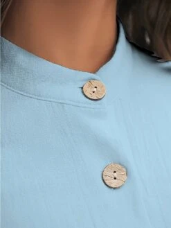 Women's Shirt Dress Casual Dress Cotton Linen Dress Midi Dress Polyester Fashion Casual Daily Outdoor Daily Vacation Shirt Collar Button Print Long Sleeve Spring Fall Winter 2023 Loose Fit White -Cheap Plus Fit Dress Store sageks1697189428014