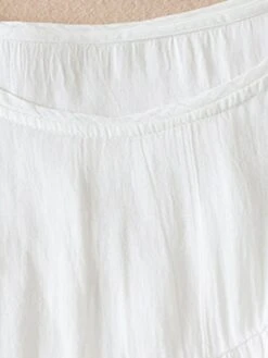 Women's Casual Dress Cotton Linen Dress Swing Dress Midi Dress Polyester Fashion Casual Outdoor Daily Vacation Crew Neck Pocket Print Half Sleeve Spring Fall Autumn 2023 Loose Fit Pink Blue Brown -Cheap Plus Fit Dress Store sbbotr1694418843616