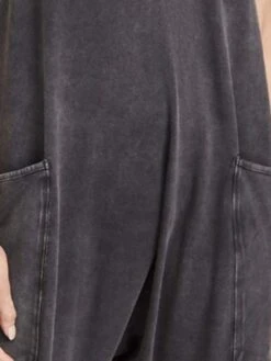 Women's Overall Utility Patch Pocket Trug LifeSolid Color V Neck Streetwear Daily Regular Fit Sleeveless Green Khaki Brown S M L Winter -Cheap Plus Fit Dress Store sbdqnl1662448855859