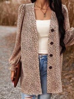 Women's Halloween Shirt Eyelet Top Shacket 2 Pieces Outfits Beige Snowflake Bull Stars And Stripes Sequins Embroidered See Through Long Sleeve Party Casual Going Out Elegant & Luxurious Gothic St