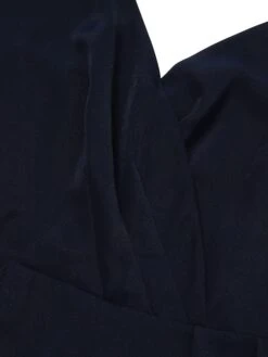 Women's Jumpsuit Solid Color V Neck Elegant Daily Vacation Straight Regular Fit Sleeveless Navy Blue S M L Spring -Cheap Plus Fit Dress Store tccxox1662457537248