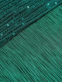 Women‘s Plus Size Curve Prom Dress Party Dress Sequin Dress Long Dress Maxi Dress Green Short Sleeve Pure Color Sequins Summer Spring Fall Square Neck Fashion Evening Party Wedding Guest -Cheap Plus Fit Dress Store temyzr1690946080593