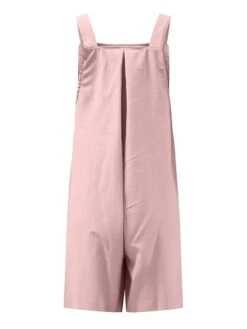 Jumpsuits For Women Summer Overall Bib Pocket Solid Color Square Neck Basic Daily Vacation Regular Fit Sleeveless Black Yellow Pink S M L 25 Jumpsuits For Women Summer Overall Bib Pocket Solid Color Square Neck Basic Daily Vacation Regular Fit Sleeveless Black Yellow Pink S M L -Cheap Plus Fit Dress Store threud1680602596555