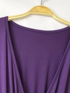 Women's Plus Size Work Dress Black Dress A Line Dress Fashion Long Dress Maxi Dress Ruched V Neck Long Sleeve Plain Loose Fit Black Wine Dark Green Fall XL XXL 3XL 4XL -Cheap Plus Fit Dress Store tkmpii1693203512394