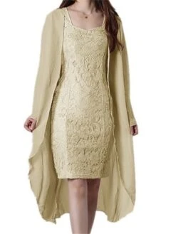 Women's Two Piece Dress Set Casual Dress Lace Dress Outdoor Daily Fashion Streetwear Lace Midi Dress V Neck Long Sleeve Plain Slim Yellow Pink Blue Fall Winter S M L XL XXL 9 Women's Two Piece Dress Set Casual Dress Lace Dress Outdoor Daily Fashion Streetwear Lace Midi Dress V Neck Long Sleeve Plain Slim Yellow Pink Blue Fall Winter S M L XL XXL -Cheap Plus Fit Dress Store tugljr1694596489818
