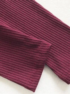 Women's Plus Size Curve Casual Dress Sweater Dress Sheath Dress Plain Midi Dress Long Sleeve Button Split Stand Collar Fashion Daily Black Wine Fall Winter XL XXL 3XL 4XL 5XL -Cheap Plus Fit Dress Store ucffbr1694151467128