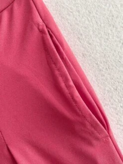 Women's Jumpsuit Pocket Solid Color V Neck Elegant Party Vacation Regular Fit Sleeveless Green Pink Yellow S M L Spring 38 Women's Jumpsuit Pocket Solid Color V Neck Elegant Party Vacation Regular Fit Sleeveless Green Pink Yellow S M L Spring -Cheap Plus Fit Dress Store uodlbu1644830922340