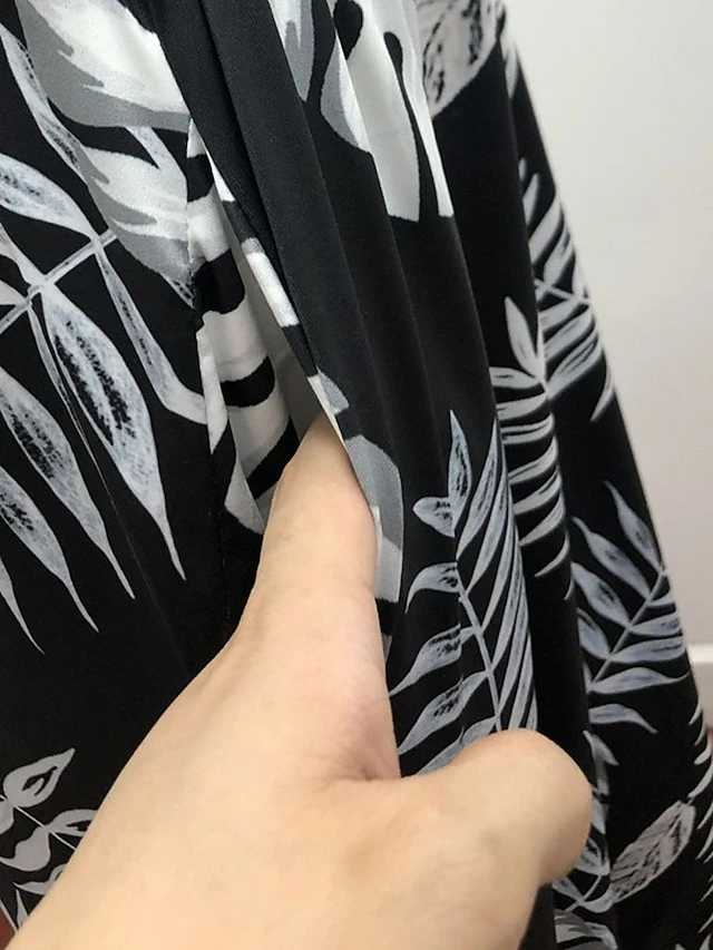 Women's Jumpsuit Backless High Waist Floral Halter Streetwear Street Cocktail Party Regular Fit Sleeveless Black Yellow Blue S M L Summer 4 Women's Jumpsuit Backless High Waist Floral Halter Streetwear Street Cocktail Party Regular Fit Sleeveless Black Yellow Blue S M L Summer - Image 4