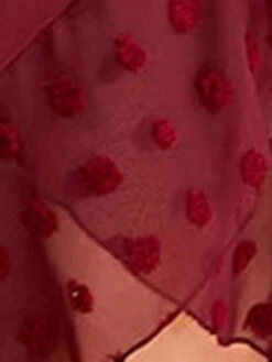 Women's Plus Size Prom Dress Party Dress Wedding Guest Dress Long Dress Maxi Dress Wine Long Sleeve Pure Color Lace Up Fall Winter Autumn V Neck Fashion Winter Dress Wedding Guest Evening Party Loose -Cheap Plus Fit Dress Store uxecqs1693205398877