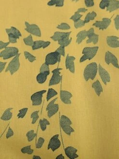 Women's Shirt Blouse Linen Light Yellow White Sky Blue Leaf Short Sleeve Daily Vacation Going Out Vintage Holiday Casual Crew Neck Regular Fit Summer Spring -Cheap Plus Fit Dress Store voqfhy1639983104325