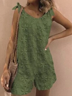 White Jumpsuits For Women Summer Romper Solid Color V Neck Holiday Daily Holiday Regular Fit Sleeveless Sleeveless Black Yellow S M L 17 White Jumpsuits For Women Summer Romper Solid Color V Neck Holiday Daily Holiday Regular Fit Sleeveless Sleeveless Black Yellow S M L -Cheap Plus Fit Dress Store wmreol1682216200470