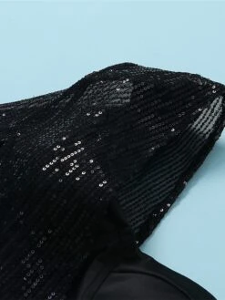 Women‘s Jumpsuit Sparkly Backless Sequin Solid Color One Shoulder Streetwear Wedding Party Regular Fit Long Sleeve Black Apricot S M L Summer 28 Women‘s Jumpsuit Sparkly Backless Sequin Solid Color One Shoulder Streetwear Wedding Party Regular Fit Long Sleeve Black Apricot S M L Summer -Cheap Plus Fit Dress Store wqmygd1676961771092