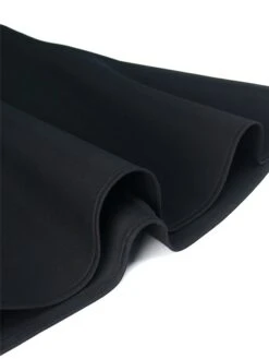 Women‘s Plus Size Curve Prom Dress Party Dress Wedding Guest Dress Long Dress Maxi Dress Black Sleeveless Pure Color Bow Summer Spring Fall One Shoulder Fashion Evening Party Vacation 2023 -Cheap Plus Fit Dress Store wrgbhm1691464464003