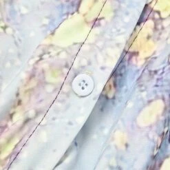 Jumpsuits For Women Summer Dressy Lace Up Floral Shirt Collar Elegant Daily Vacation Straight Regular Fit Short Sleeve Blue S M L Spring -Cheap Plus Fit Dress Store wtqxpl1656993276382