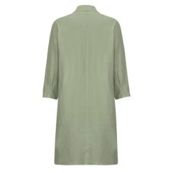 Women's Shirt Dress Casual Dress Cotton Linen Dress Midi Dress Cotton Blend Simple Basic Home Street Daily Shirt Collar Pocket Long Sleeve Summer Spring Fall 2023 Loose Fit Black White Yellow Pure 34 Women's Shirt Dress Casual Dress Cotton Linen Dress Midi Dress Cotton Blend Simple Basic Home Street Daily Shirt Collar Pocket Long Sleeve Summer Spring Fall 2023 Loose Fit Black White Yellow Pure -Cheap Plus Fit Dress Store wtwxrc1667485099819