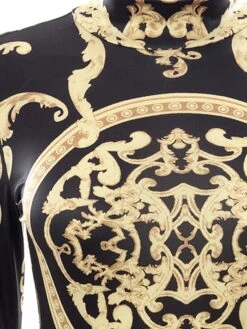 Women's Romper Workout Bodysuit Print Geometric Crew Neck Active Street Vacation Regular Fit Short Sleeve Black S M L Spring Fall Gym -Cheap Plus Fit Dress Store wyfbye1640854551124