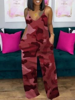 Women's Jumpsuit Backless Pocket Solid Color V Neck Streetwear Street Daily Regular Fit Sleeveless Yellow Wine Royal Blue S M L Summer 20 Women's Jumpsuit Backless Pocket Solid Color V Neck Streetwear Street Daily Regular Fit Sleeveless Yellow Wine Royal Blue S M L Summer -Cheap Plus Fit Dress Store xcjkyj1692615963100