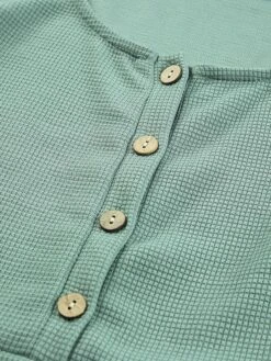 Women's Jumpsuit Button Pocket Solid Color Crew Neck Streetwear Street Daily Regular Fit Long Sleeve Black Yellow Fuchsia S M L Fall -Cheap Plus Fit Dress Store xldbjk1692269105510