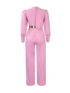 Women‘s Jumpsuit High Waist Solid Color Pink Fall Winter Round Neck Active Daily Vacation Slim Long Sleeve Royal Blue Orange S M L 15 Women‘s Jumpsuit High Waist Solid Color Pink Fall Winter Round Neck Active Daily Vacation Slim Long Sleeve Royal Blue Orange S M L -Cheap Plus Fit Dress Store xowcod1695871507824