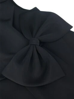 Women‘s Plus Size Curve Prom Dress Party Dress Wedding Guest Dress Long Dress Maxi Dress Black Sleeveless Pure Color Bow Summer Spring Fall One Shoulder Fashion Evening Party Vacation 2023 -Cheap Plus Fit Dress Store xpzvks1691464465062