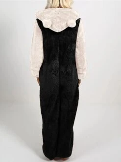 Women‘s Jumpsuit Patchwork Color Block Hooded Pink Fall Winter Streetwear Home Daily Loose Fit Long Sleeve Black White S M L 15 Women‘s Jumpsuit Patchwork Color Block Hooded Pink Fall Winter Streetwear Home Daily Loose Fit Long Sleeve Black White S M L -Cheap Plus Fit Dress Store yfwmzr1693213487409